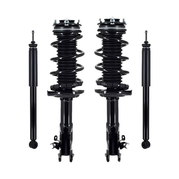 Set 4 Front Quick Complete Strut - Rear Shock For 2006 - 2011 Honda Civic LX, DX