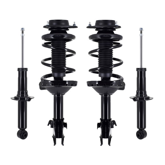 Set 4 Front Quick Complete Strut - Rear Strut For 2009 2010 Subaru Forester H4