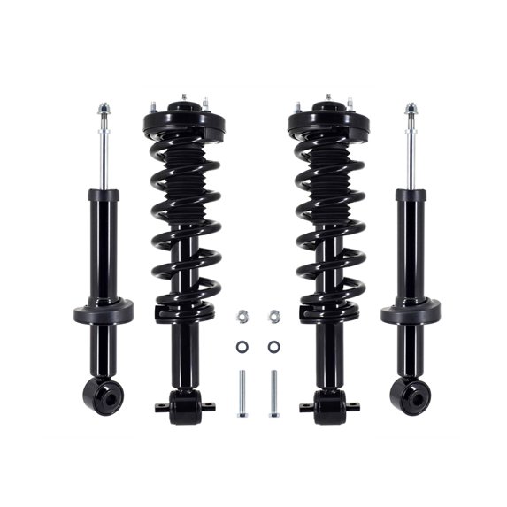Set 4 Front Quick Complete Strut - Rear Strut For 2018-2022 Ford Expedition RWD