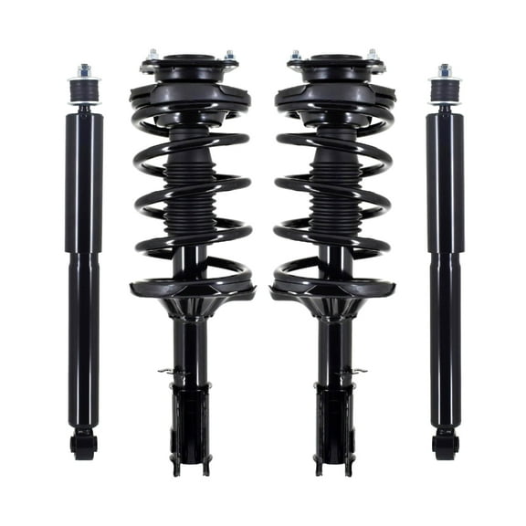 Set 4 Front Quick Strut-Coil Spring-Rear Shock For 2002-2005 Kia Sedona V6 3.5L