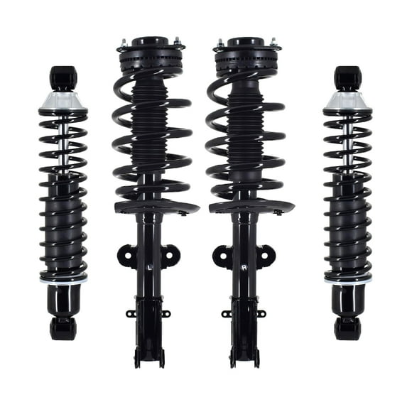 Set 4 Front Quick Strut-Rear Complete Shock Kit For 2009 2010 Volkswagen Routan