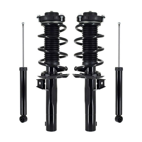 Set 4 Front Quick Strut-Rear Shock For 2006-2010 Volkswagen Passat L4 2.0L Turbo