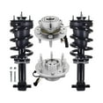 thumbnail image 1 of Set of 4 Front Quick Complete Strut-Coil Spring Assembly-Wheel Hub Bearing Assembly For 2014-2018 GMC Sierra 1500 V6 4WD, 1 of 10