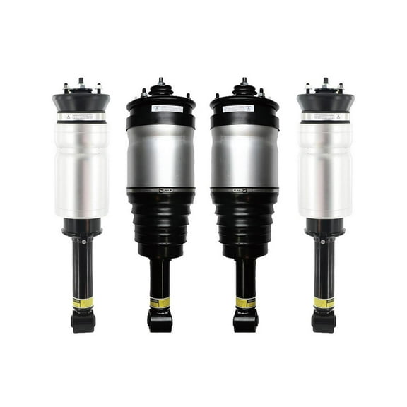 Set of 4 Front Air Suspension Spring Strut-Rear Air Suspension Spring Strut For 2006-2013 Land Rover Range Rover Sport