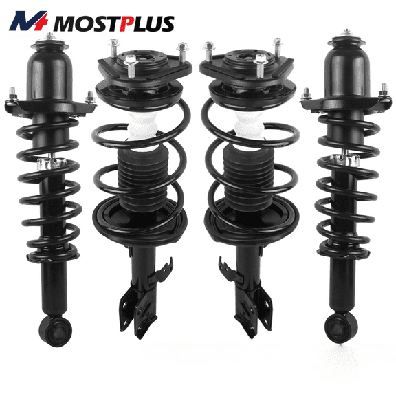 MOSTPLUS Set(4) Front & Rear Complete Struts Assembly for 2011-2013 Toyota Corolla L4 1.8L