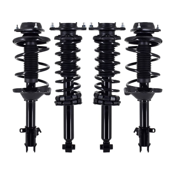 Set 4 Front-Rear Quick Complete Strut- Coil Spring For 2010-2012 Subaru Outback