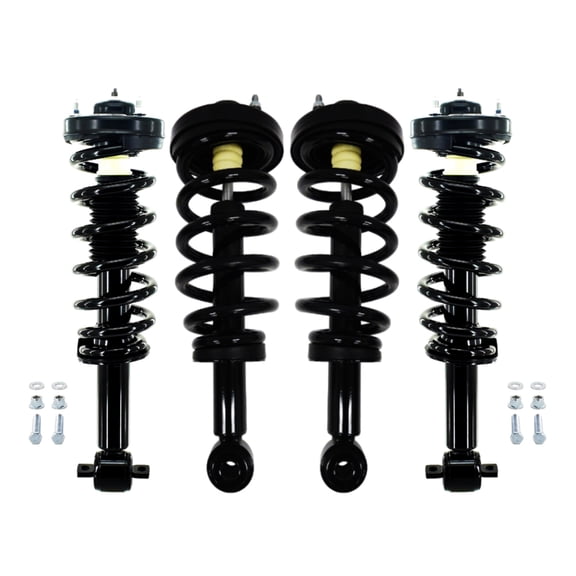 Set 4 Front - Rear Quick Complete Strut For 2014 - 2017 Ford Expedition