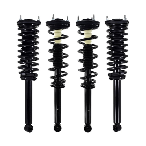 Set 4 Front-Rear Quick Complete Strut and Coil Spring For 2001-2006 Lexus Ls430