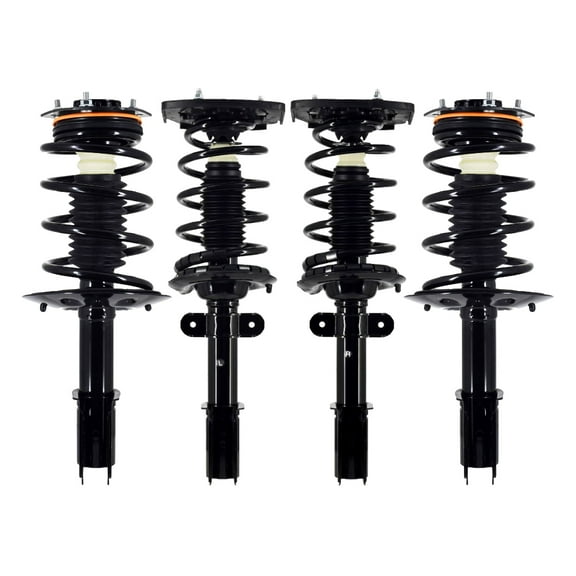 Set 4 Front-Rear Quick Complete Strut and Coil Spring For 2005-2009 Buick Allure w/ 16"Wheels
