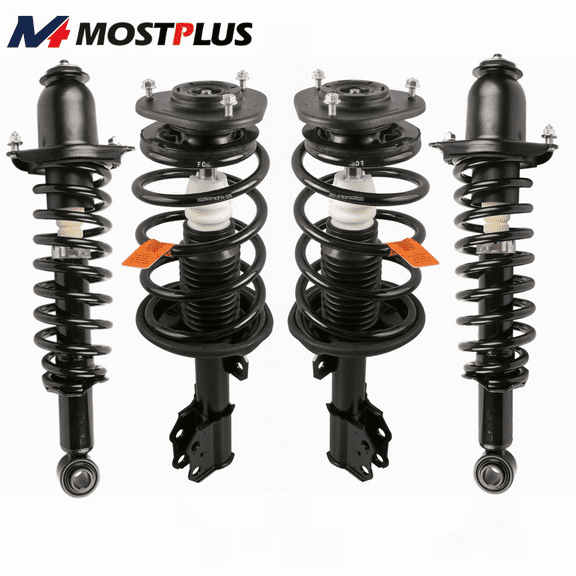 MOSTPLUS Set 4 Front+Rear Quick Shock Struts for 2003-2008 Toyota Matrix Pontiac Vibe FWD