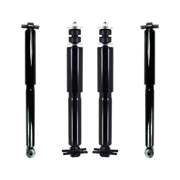 Set 4 Front-Rear Shock Absorber For 2006-2022 Chevrolet Express 3500 Cutaway Van