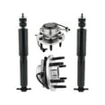 thumbnail image 1 of Set 4 Front Shock Absorber-Wheel Hub Bearing Assembly For 2003-2005 Chevrolet Express 2500 Exc. 7300 GVW, 1 of 10