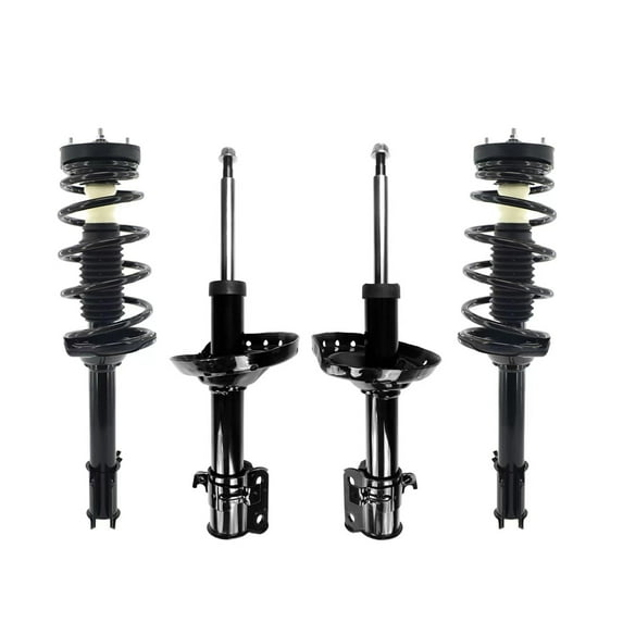 Set 4 Front Strut-Rear Quick Complete Strut-Coil Spring For 2006-2008 Subaru Forester