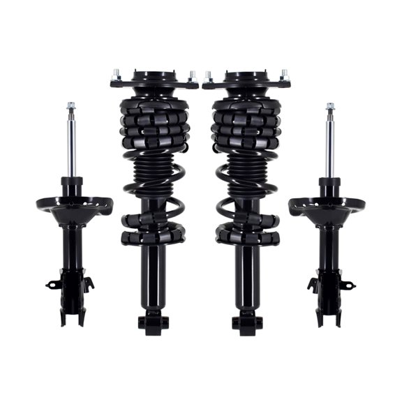Set 4 Front Strut-Rear Quick Complete Strut-Coil Spring For 2018 2019 Subaru WRX