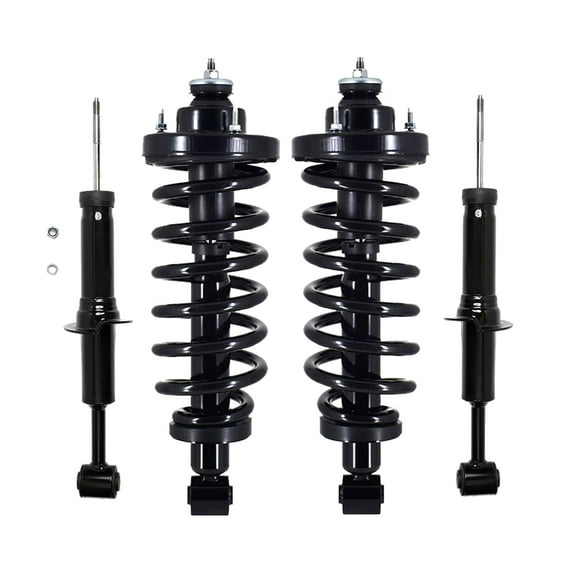 Set 4 Front Strut - Rear Quick Complete Strut For 2006 - 2010 Ford Explorer