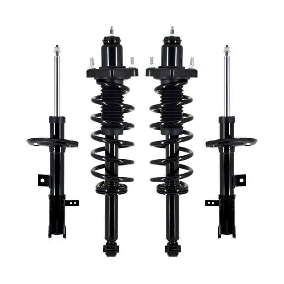 Set 4 Front Strut - Rear Quick Complete Strut For 2009 2010 Dodge Journey