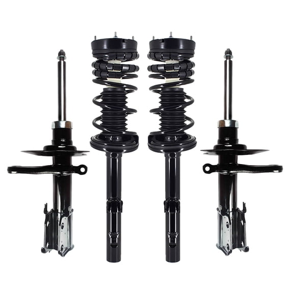 Set 4 Front Strut-Rear Quick Strut and Coil Spring For 1998-2004 Dodge Intrepid