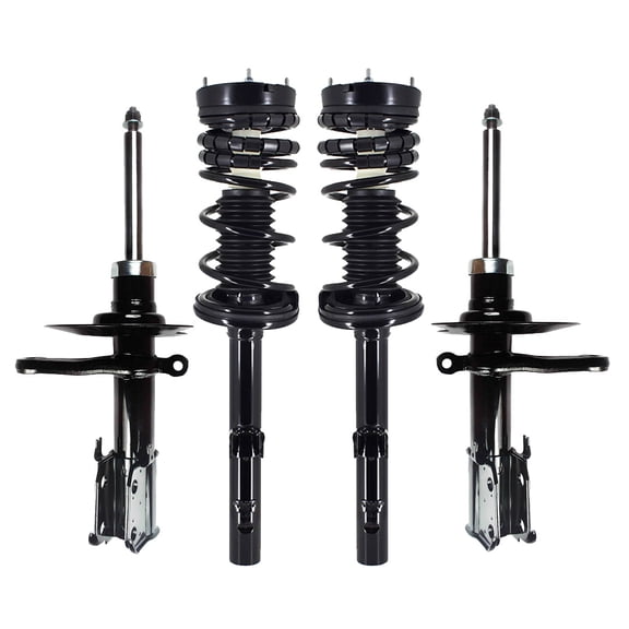 Set 4 Front Strut-Rear Quick Strut and Coil Spring For 1998-2004 Dodge Intrepid