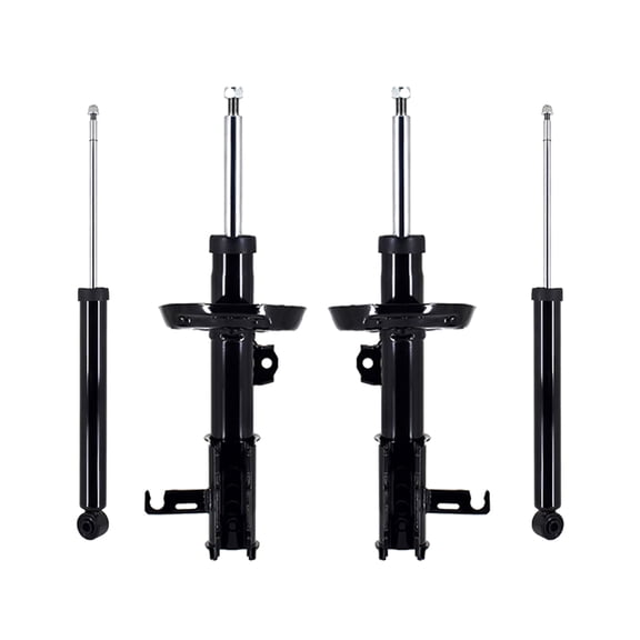 Set 4 Front Suspension Bare Strut-Rear Shock For 2012-2017 Buick Verano L4