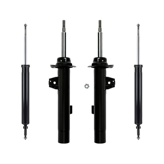 Set 4 Front Suspension Strut Assembly-Rear Shock Absorber For 2007-2013 BMW 328I