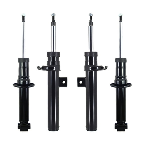 Set 4 Front Suspension Strut Assembly-Rear Shock Absorber For 2011-2017 BMW X3