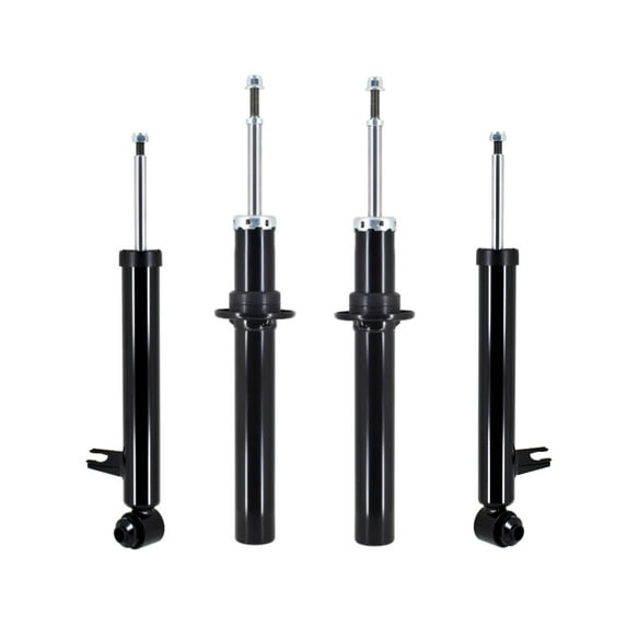 Set 4 Front Suspension Strut Assembly-Rear Shock Absorber For 2015-2019 BMW X6