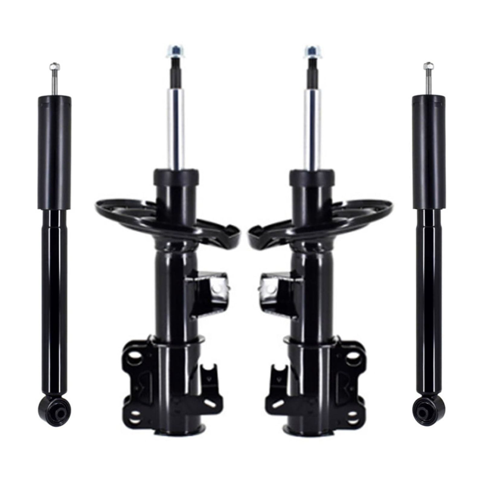 Set 4 Front Suspension Strut Assembly-Rear Shock For 2013-2018 Cadillac Ats AWD