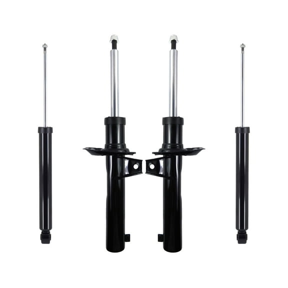Set 4 Front Suspension Strut Assembly-Rear Shock For 2015-2018 Audi Q3 Quattro