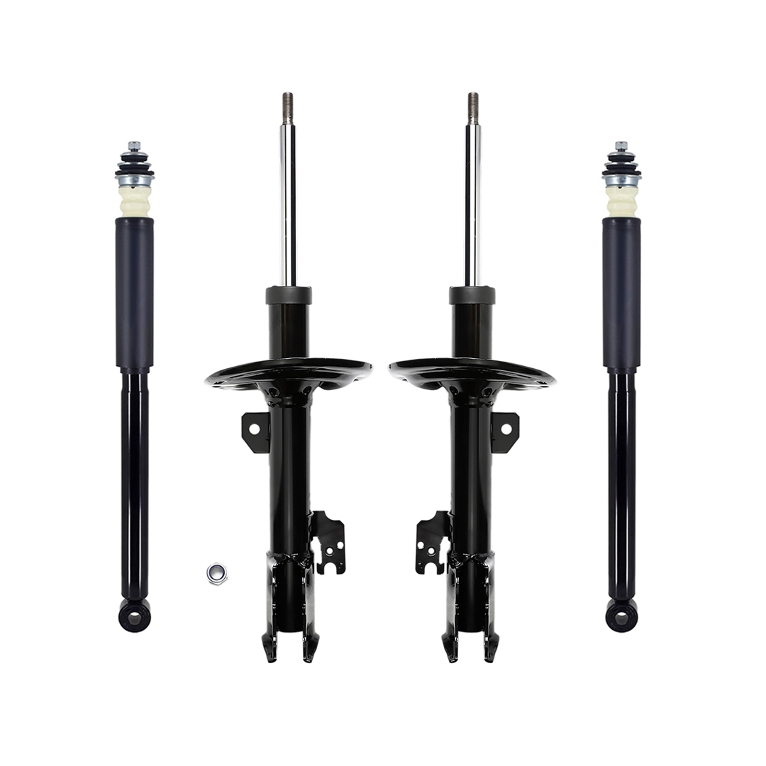 PM AUTO Complete Strut & Coil Spring Assembly – Front & Rear For 2015-2020 Toyota Sienna AWD (Set Of 4)