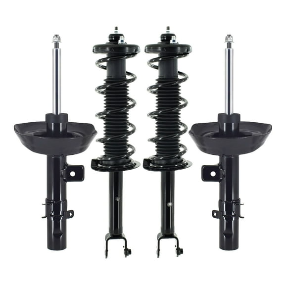 Set 4 Front Suspension Strut-Rear Quick Complete Strut-Coil Spring For 2015-2018 Acura Tlx