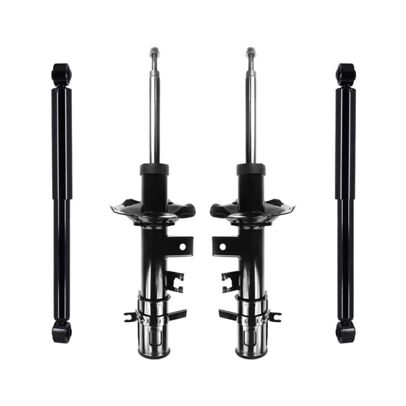 Set 4 Front Suspension Strut-Rear Shock Absorber For 1999 2000 Nissan Pathfinder