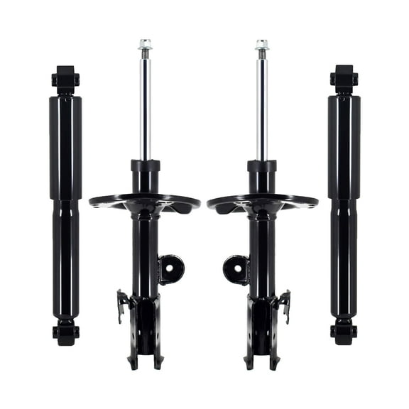 Set 4 Front Suspension Strut - Rear Shock Absorber For 2006 - 2012 Toyota Rav4