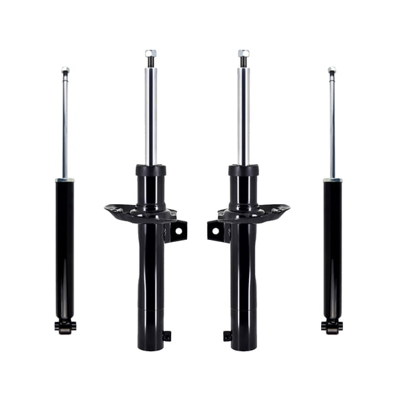 Set 4 Front Suspension Strut-Rear Shock Absorber For 2012-2015 Volkswagen Beetle