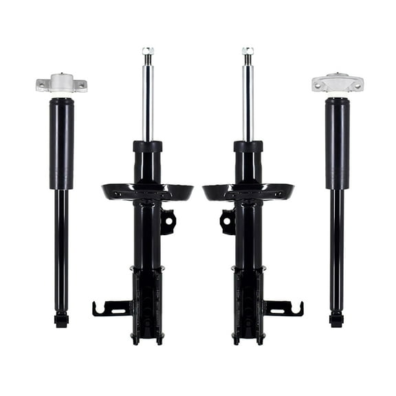 Set 4 Front Suspension Strut-Rear Shock Absorber Kit For 2012-2015 Chevrolet Cruze