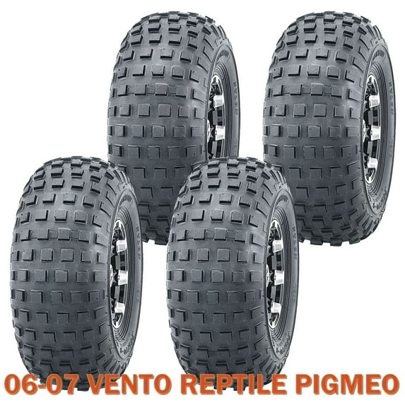 Set 4 Go Kart Tires 145/70-6 145x70x6 fit for 06-07 VENTO REPTILE PIGMEO