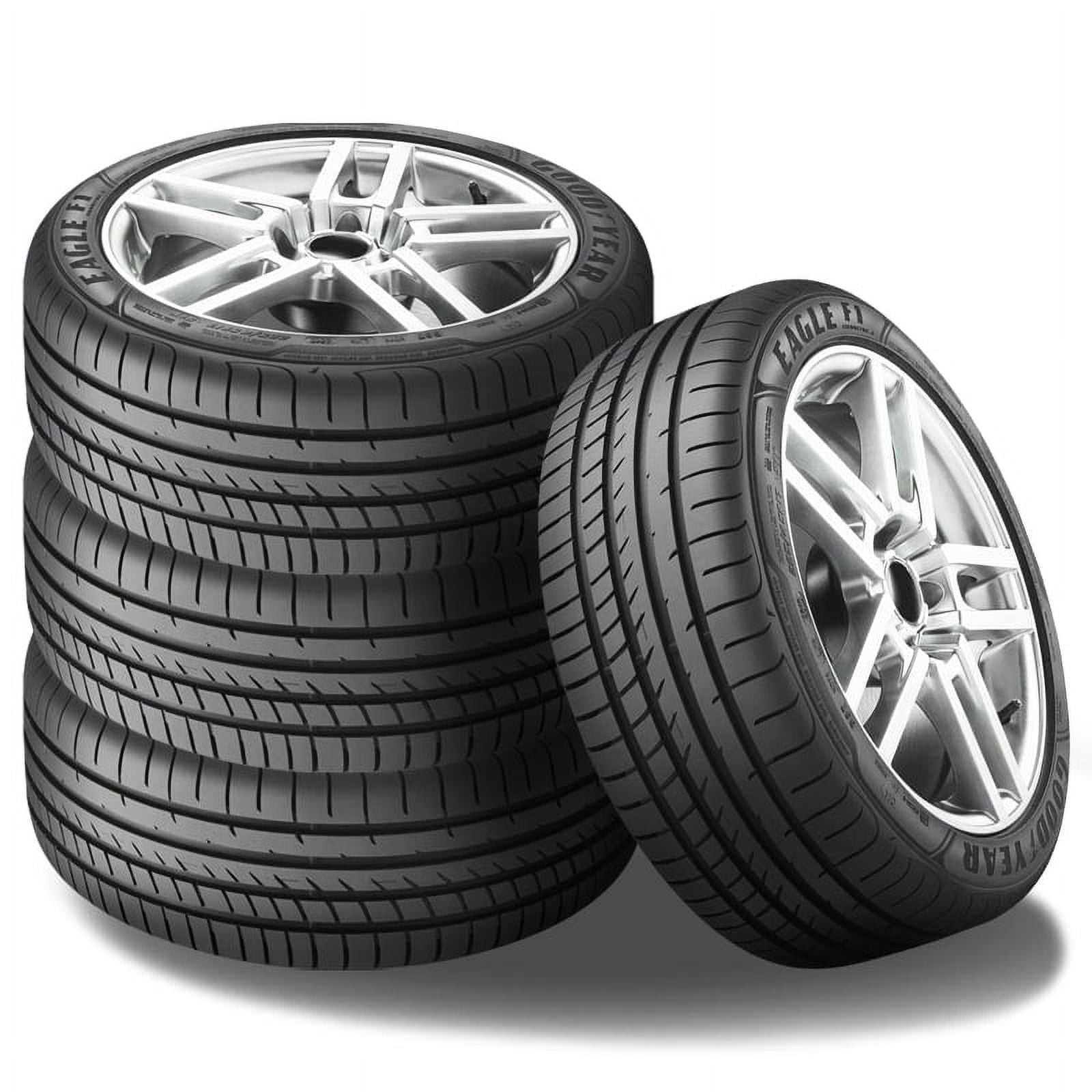 Set of 4 Goodyear Eagle F1 Asymmetric 2 ROF Performance 275/35R20 102Y ...