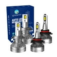 thumbnail image 1 of Set of 4 H7 9006/HB4 H1 LED High Beam Fog Light 140W, 12V, Color Temperature 6000K, 30,000 hours, Waterproof rate IP68, Operating Temperature -15c~105c For 1998-2006 Jaguar Vanden Plas, 1 of 4