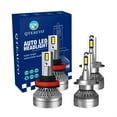 thumbnail image 1 of Set of 4 H7 H8/H9/H11 LED Bulb Super Bright High Beam Fog Light 140W, Voltage 12V, 6000K, Lifespan 30,000 hours, Waterproof rate IP68, Operating Temperature -15c~105c For 2014-2017 KIA Rondo, 1 of 4