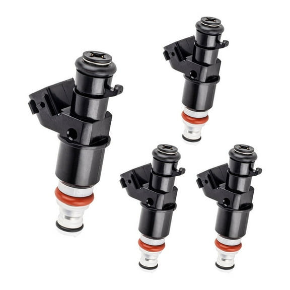 Set of 4 ISA Fuel Injectors for 2005-2006 Acura RSX 2003-2007 Honda Accord 2005-2009 Honda CR-V 2003-2011 Honda Element l4 2.0L 2.4L Replacement For FJ484