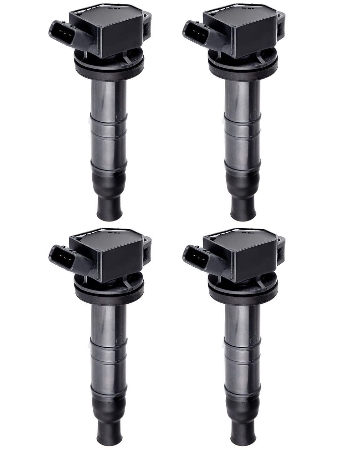 ISA AUTO Set of 4 ISA Ignition Coils Compatible with 2001-2012 Toyota Camry Corolla RAV4 Solara Matrix Highlander Lexus HS250h Scion TC 2.0L 2.4L L4 Replacement for UF333