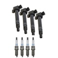 thumbnail image 1 of Set of 4 ISA Ignition Coils and 4 Denso Spark Plug Compatible with  2010-2015 Toyota Camry  2.5L 2494CC 152Cu. In. l4 GAS DOHC Naturally Aspirated Replacement for UF507, 1 of 1
