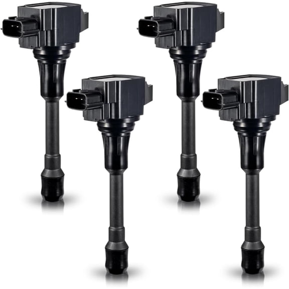 Set of 4 Ignition Coil Pack 2007 2008 2009 2010 2011 2012 Compatible with Nissan Altima Versa Sentra Cube Rogue Frontier 2013 2014 2015 Infiniti M56 FX50 QX60 QX70 2.5L 2.0L 1.8L Replace# UF549