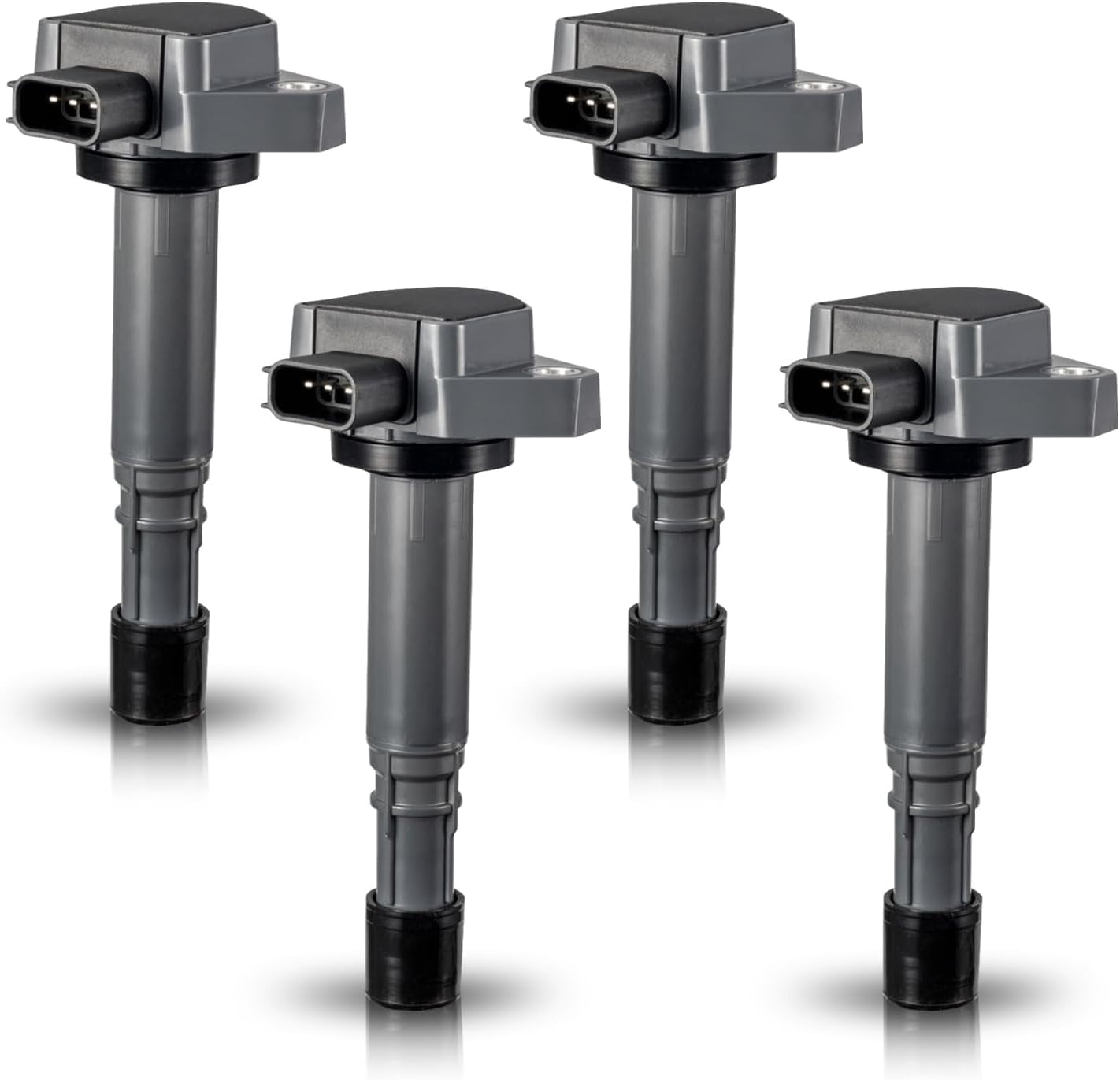 Set of 4 Ignition Coil Pack Compatible with Honda Civic 2001 2002 2003 2004 2005 Acura EL 2002 2003 2004 L4 1.7L Coils for UF307 UF400 UF512 5C1451 E1012 UF307 30520P8EA00 C1460