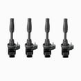 thumbnail image 1 of Set of 4 Ignition Coils Compatible with 2018 Cadillac ATS Sedan Sedan 4-Door 2.0L 1998CC 122Cu. In. l4 GAS DOHC Turbocharged Replacement for 099700-182, 1 of 4