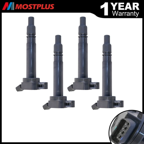 Set(4) Ignition Coils For Lexus GS350 IS250 IS350 ES300h Toyota Land Cruiser Fits select: 2010-2012 TOYOTA CAMRY BASE/SE/LE/XLE, 2014 TOYOTA CAMRY SE/XLE