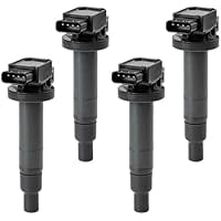 Set of 4 Ignition Coils Replacement for Select Compact Cars, Restores