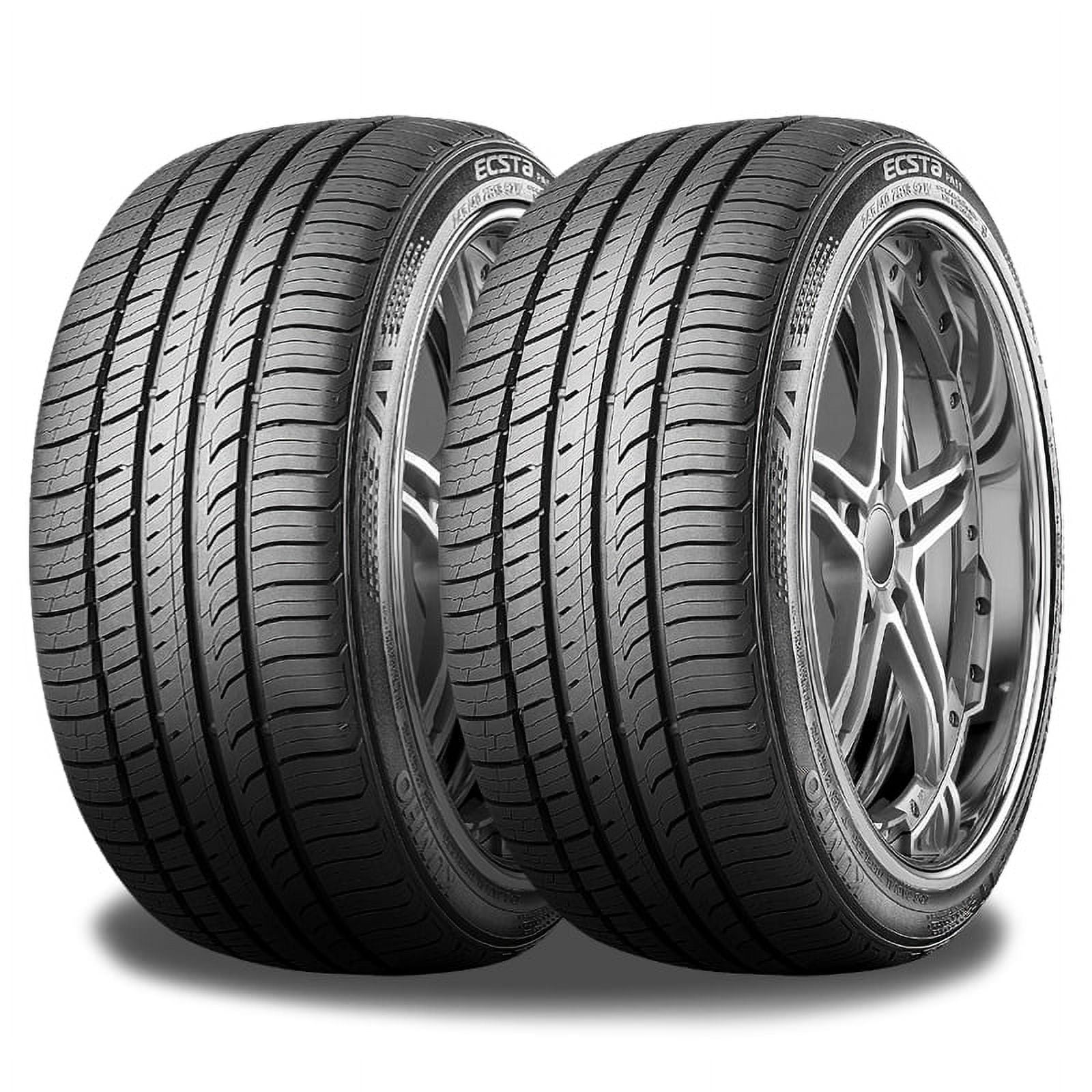 Set of 4 KUMHO Ecsta PA51 225/50R18 95W All Season Performance Tires 45K Mile Warranty 2248423 / 225/50/18 / 2255018 Fits: 2008-12 Chevrolet Malibu LTZ, 2019-23 Honda HR-V EX-L