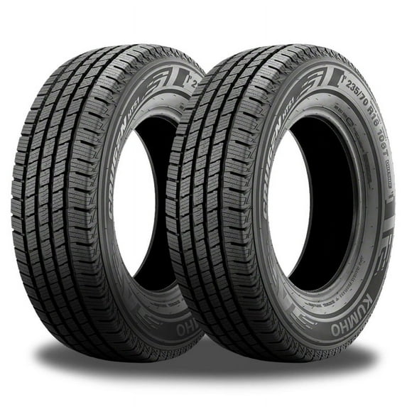 Set of 4 Kumho Crugen HT51 P265/65R18 112T All Season Tires 70000 Mileage, 3PMSF Rated 2205933 / 265/65/18 / 2656518 Fits: 2016-18 Chevrolet Silverado 1500 LTZ, 2014 Chevrolet Silverado 1500 LTZ