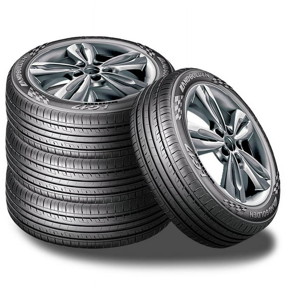 Set of 4 Landgolden LG17 225/55R16 99W XL All Season Tires 60K Mileage Warranty 841623120665 / 225/55/16 / 2255516 Fits: 2013-16 Mercedes-Benz E350 Base, 2000-04 Ford Mustang Base