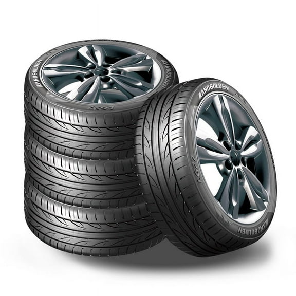 Set of 4 Landgolden LG27 235/40R18 95W XL All Season Tires 60K Mileage Warranty 841623120559 / 235/40/18 / 2354018 Fits: 2012-18 Ford Focus Titanium, 2017-23 Honda Civic Sport Touring
